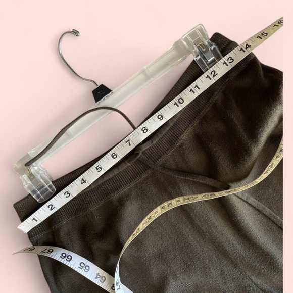 Vince Knit Sweater Pants set Sz Small Green Wide Leg Cropped Outfit - Picture 14 of 14